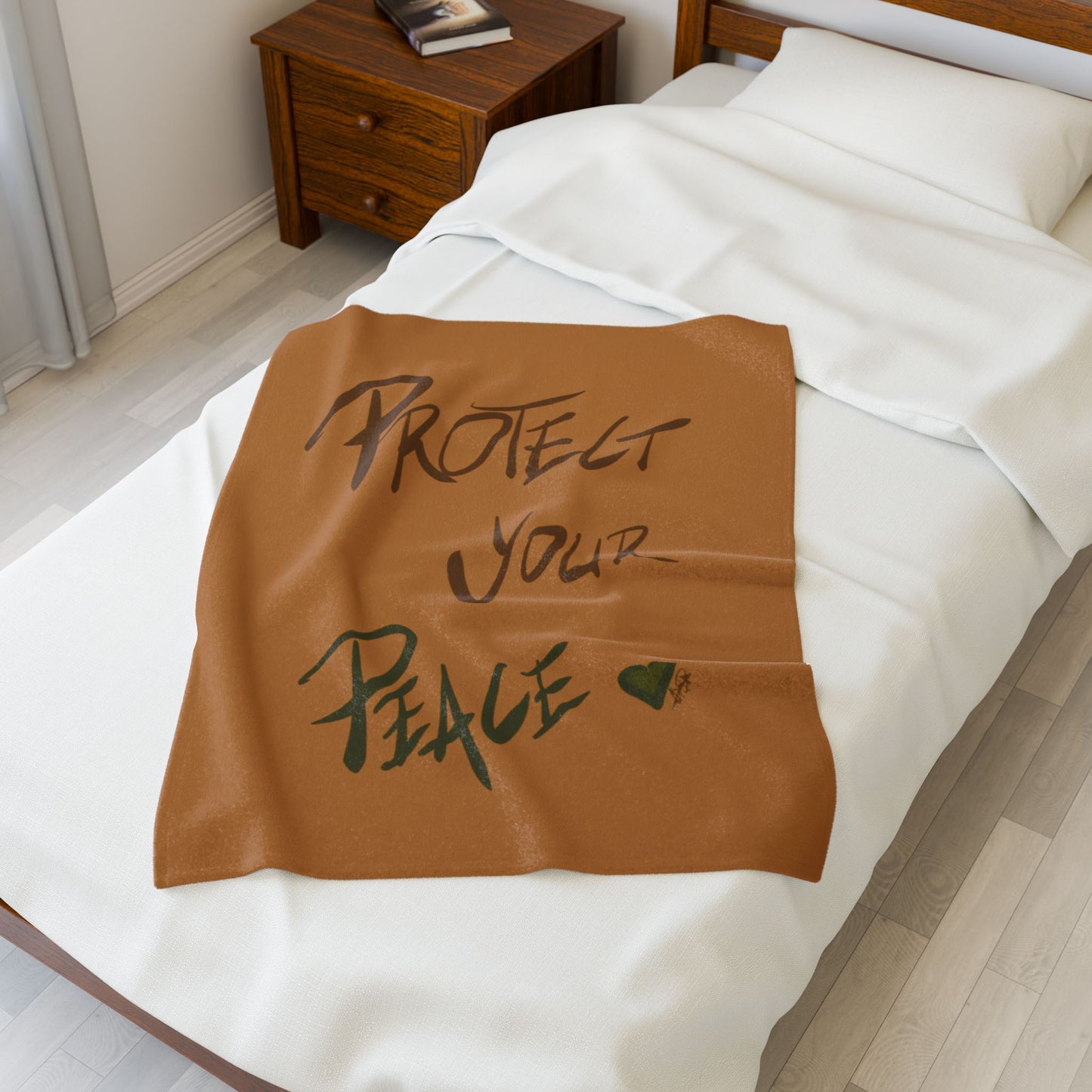 Cozy Velveteen Plush Blanket