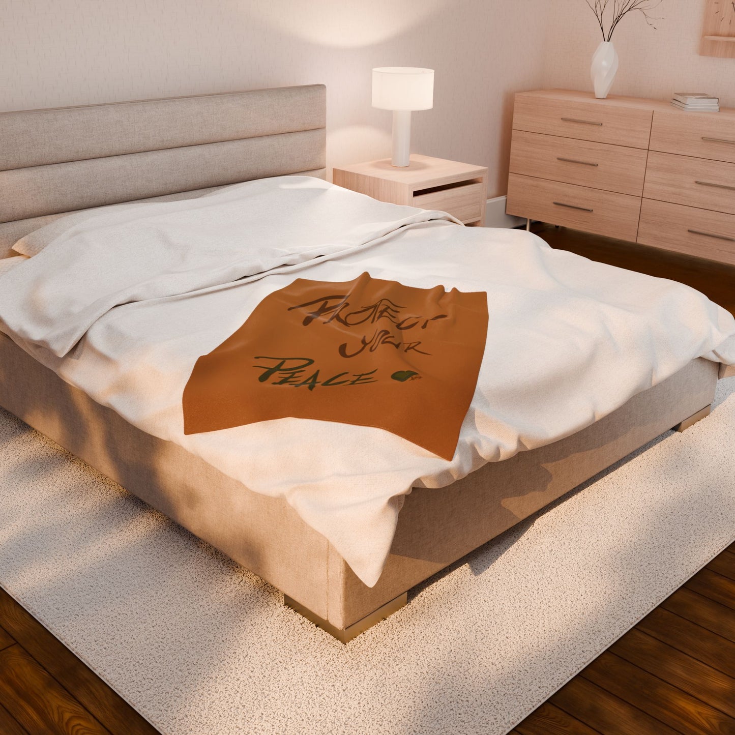 Cozy Velveteen Plush Blanket