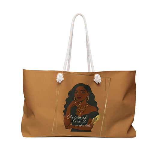 Chic Weekender Bag, Travel Tote, Handbag for Wome